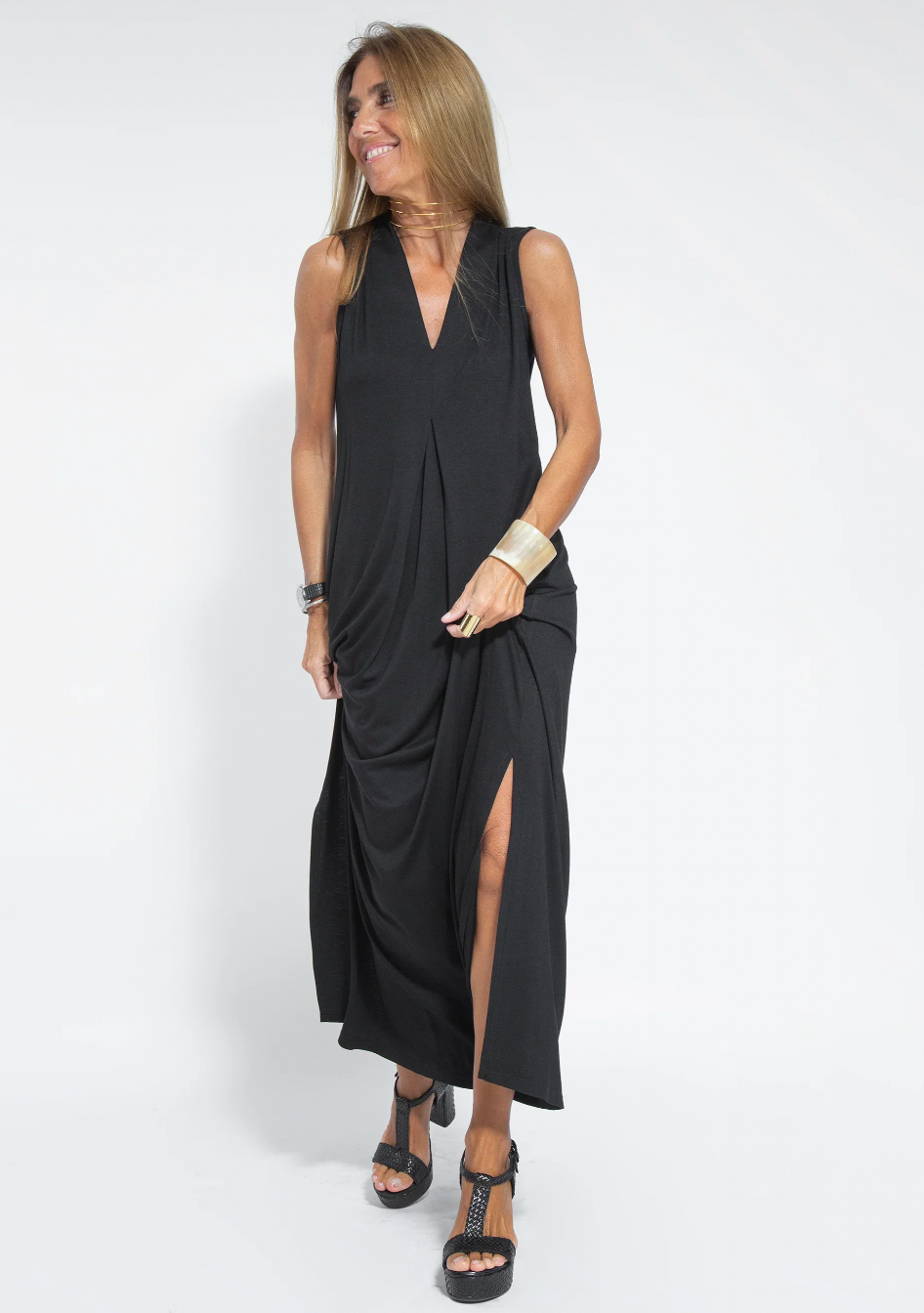 Veelzijdige dames jurk met vest set, perfect voor dagelijks comfort en een stijlvolle look.