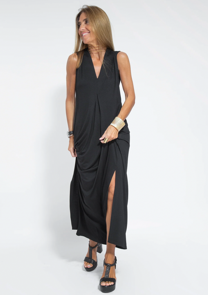 Veelzijdige dames jurk met vest set, perfect voor dagelijks comfort en een stijlvolle look.