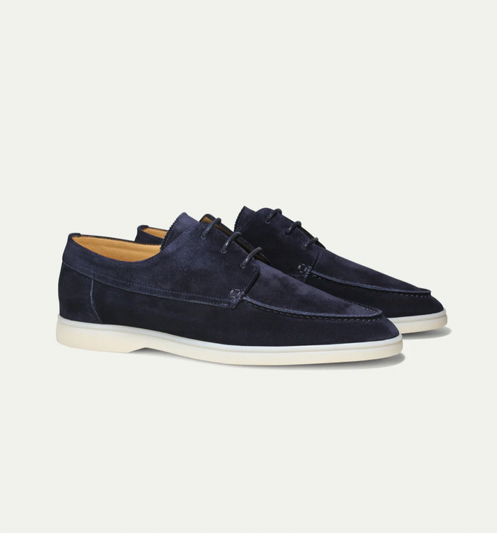 Comfortabele heren instappers, perfect voor lente- en herfst casual outfits of een ontspannen dag.