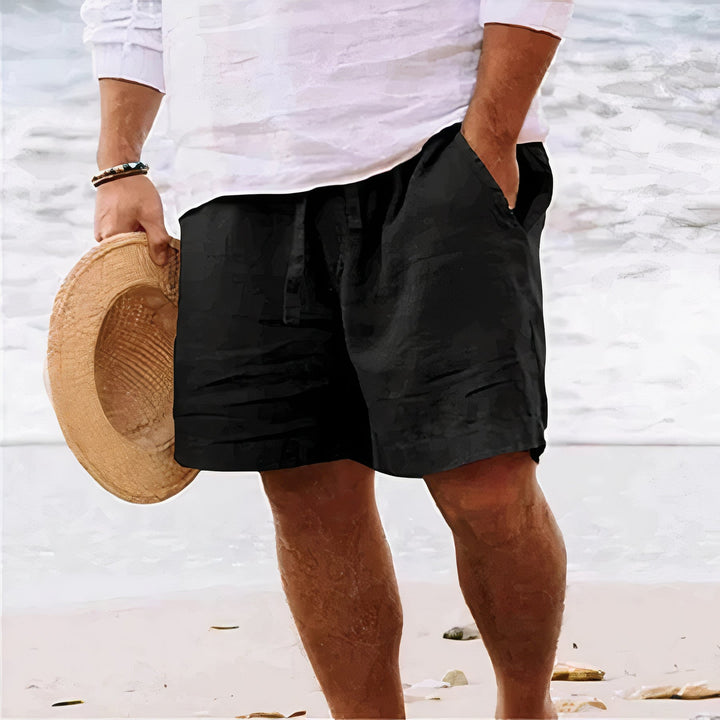 Stijlvolle heren casual shorts met eenvoudig design, ideaal voor een trendy zomerlook; ook in grote maten.