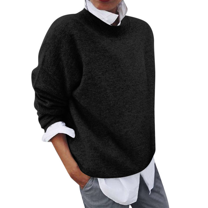 Dames basic trui, 100% wol, nieuw en warm. Ideale kleding voor herfst en winter.