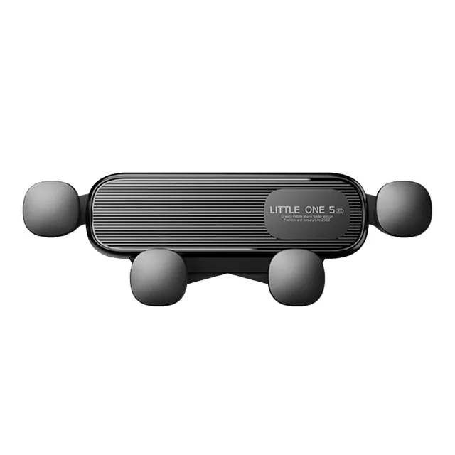 Compacte telefoonhouder auto, universele ventilatiebevestiging voor smartphones.