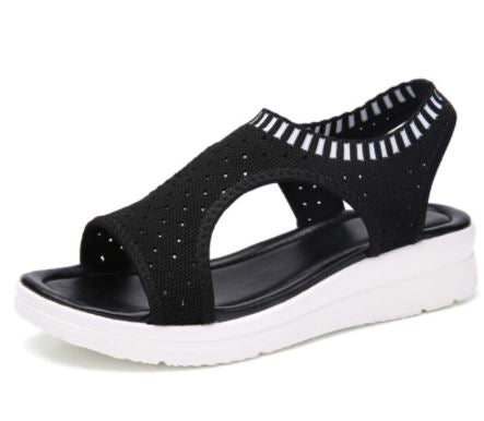 Antislip dames comfort sandalen, ergonomisch ontworpen voor moeiteloos loopcomfort.