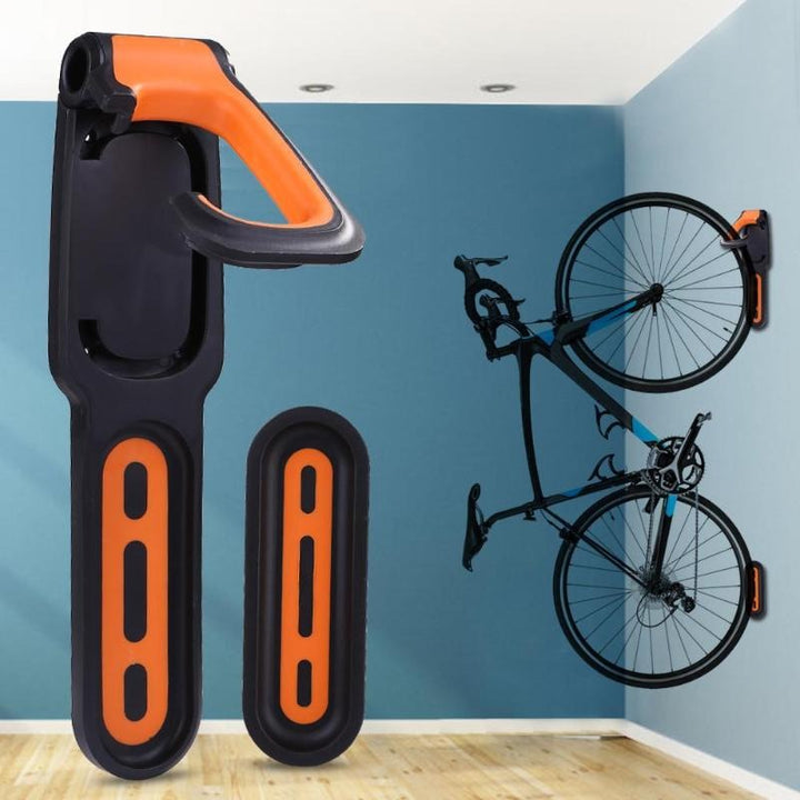 Oplossing tegen rommel: wandgemonteerde fietsbeugel voor nette en compacte opslag van uw fiets.