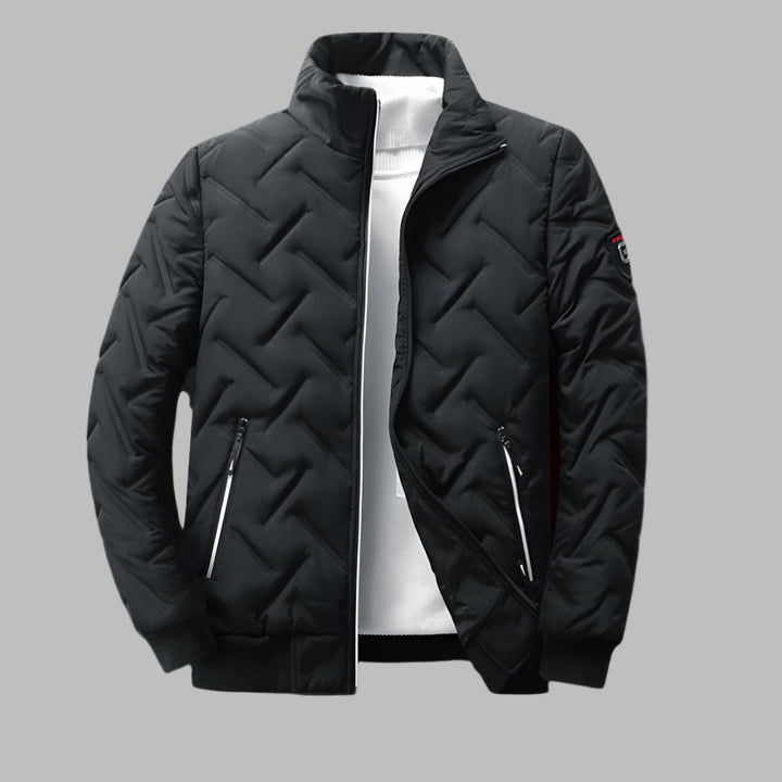 Heren windjack met volledige ritssluiting, ideaal als lichtgewicht bovenkleding voor herfst en winter. Geschikt voor outdoor.