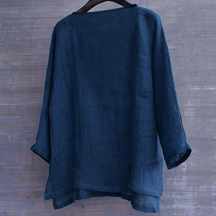 Modieuze herenblouse, luchtig en comfortabel, de ideale top voor warme zomerdagen.