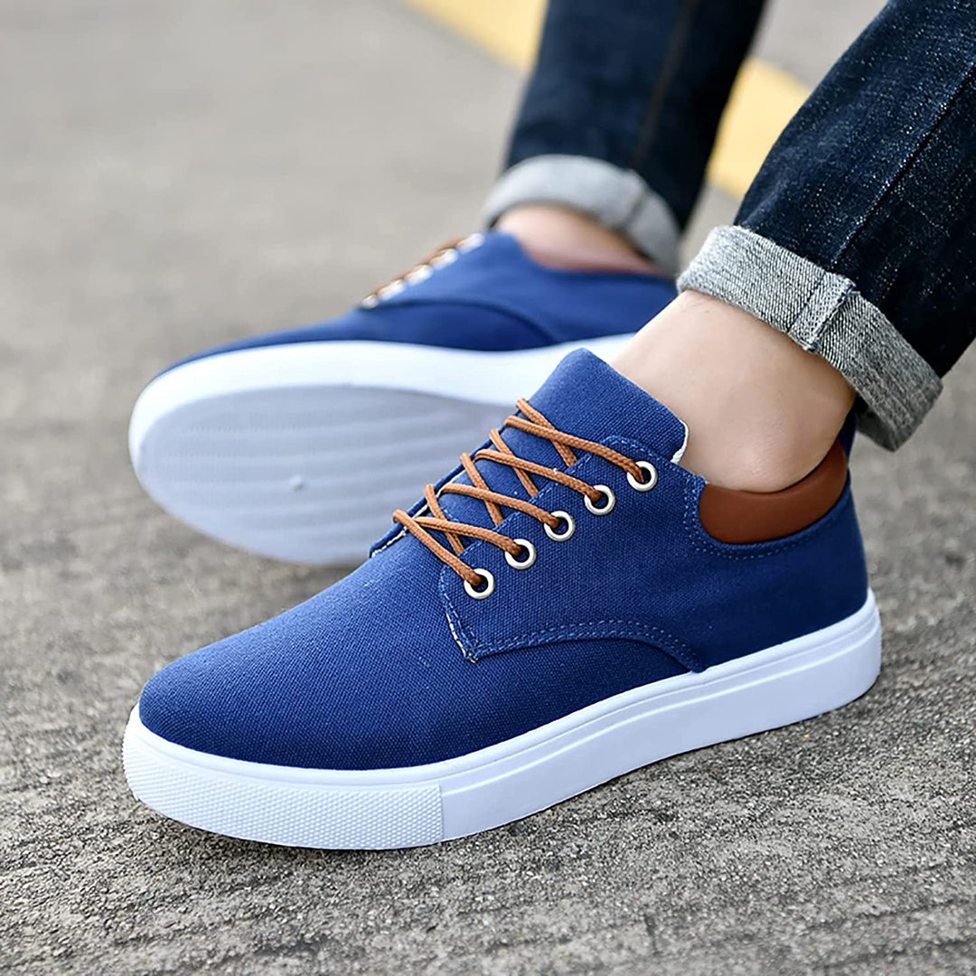 Duurzame herensneakers, ideaal als dagelijkse schoenen voor werk en vrije tijd.