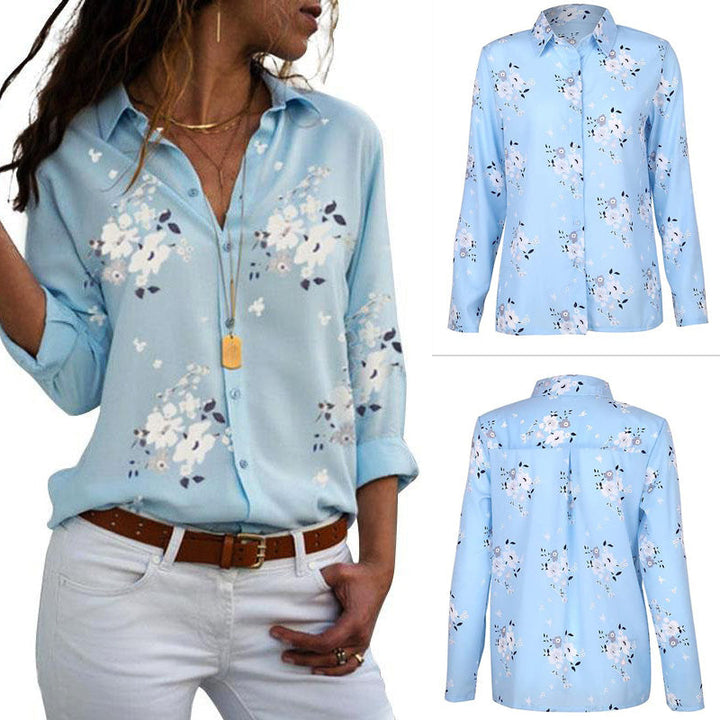 Luchtige Dames Zomerblouse Lily, comfortabele dameskleding met trendy prints voor warme zomerdagen.