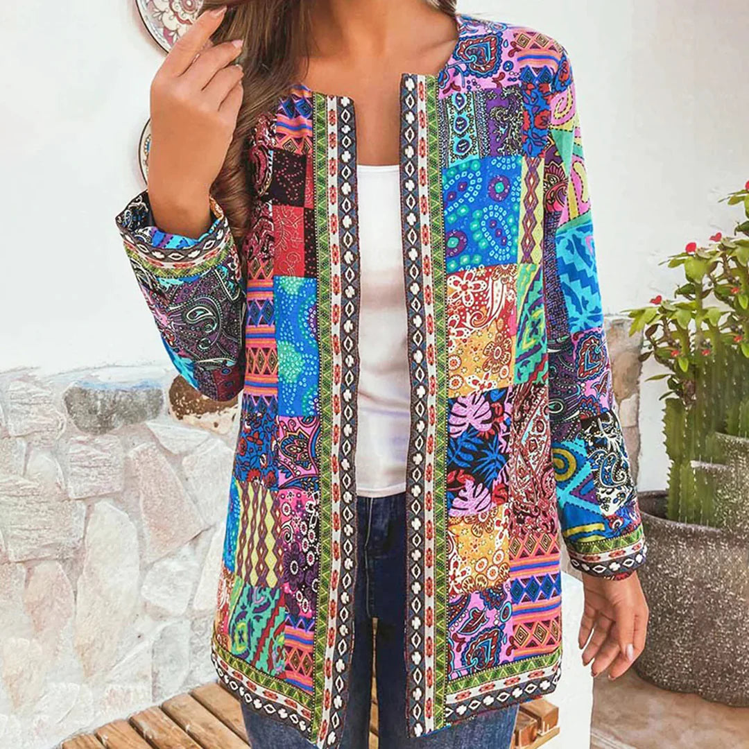 Comfortabel gebreid rood vest voor vrouwen, modieus en in retro stijl. Perfect voor een casual look.