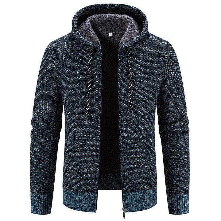 Warm en zacht heren capuchon vest, ideaal als winterkleding of comfortabele bovenkleding voor mannen.