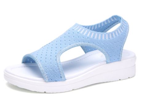 Zomerse dames sandalen, stijlvol en schokabsorberend, voor een ontspannen gevoel.