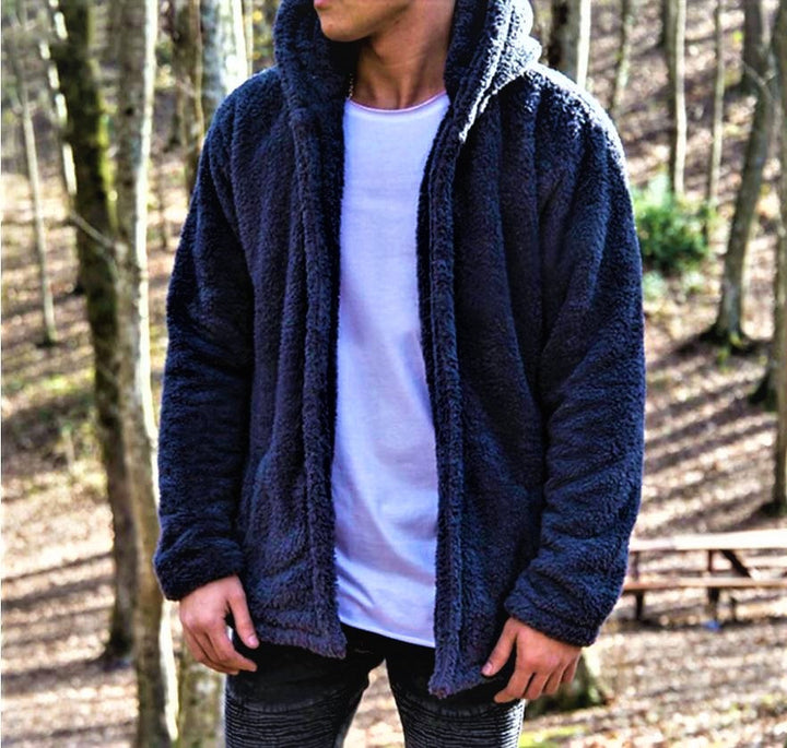 Veelzijdige heren hoodie, geschikt als warme trui in de winter of casual laag in de lente.