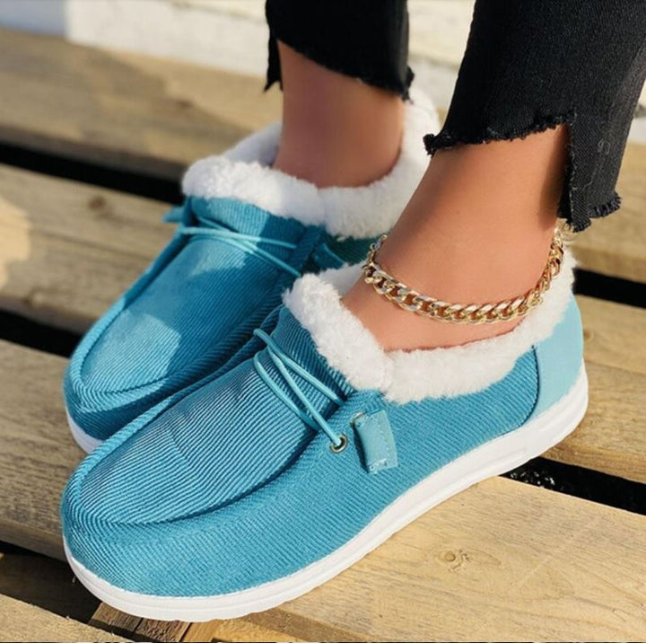 Stijlvolle en functionele dames winter sneakers, orthopedisch met gemakkelijke instap en extra warmte.