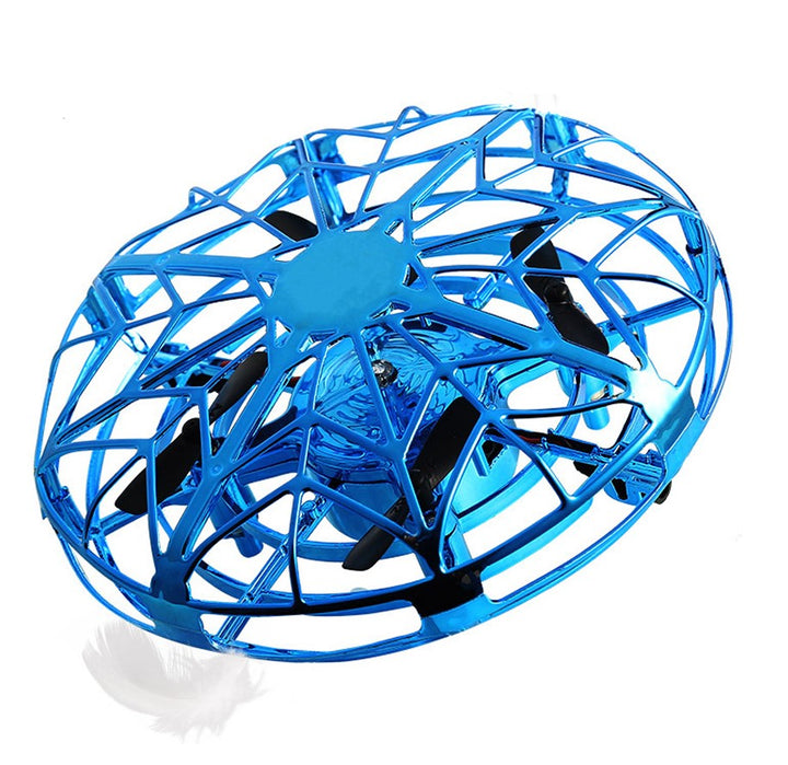Feestelijke afbeelding van de kinderdag cadeautip: een leuke gebaren minidrone voor urenlang speelplezier.