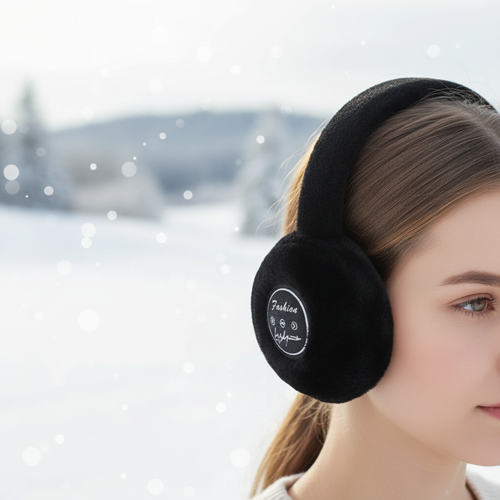 Bluetooth oorkappen met draadloze muziekfunctie, voor comfortabele gehoorbescherming.