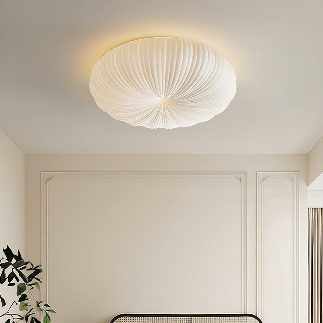 Moderne Robby plafondlamp met dimbare LED verlichting. Rond design voor woonkamer of slaapkamer.