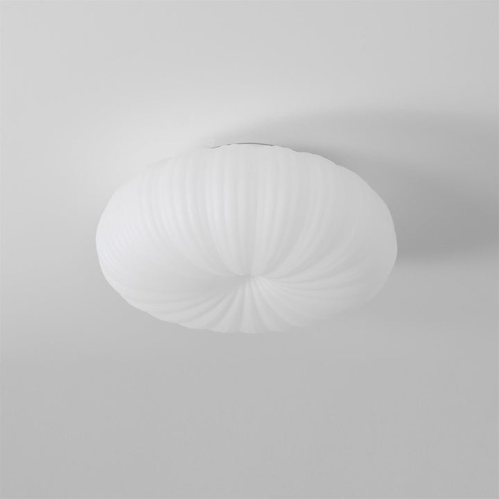 Moderne dimbare LED plafondlamp Robby. Energiezuinig en met handige afstandsbediening.