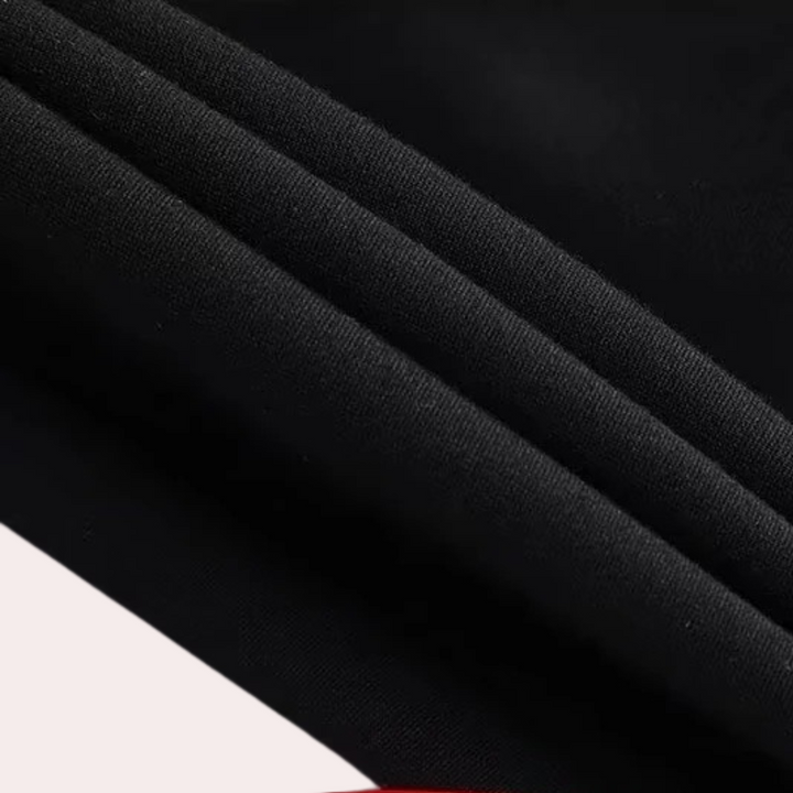 Verstelbare pasvorm herenbroek, sneldrogend en comfortabel, geschikt voor casual en smart casual looks.