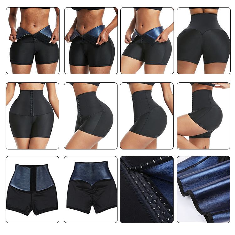 Figuurcorrigerende sportbroek dames. Helpt bij gewichtsverlies en een strakker lichaam. Comfortabel neopreen.