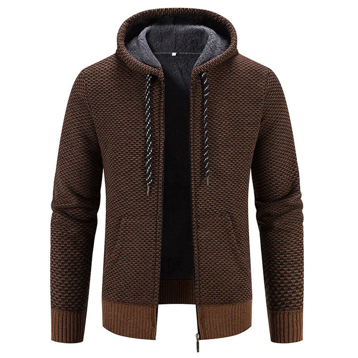 Modern heren vest met capuchon, uitstekende kwaliteit voor duurzame winterkleding en comfortabele outfits.