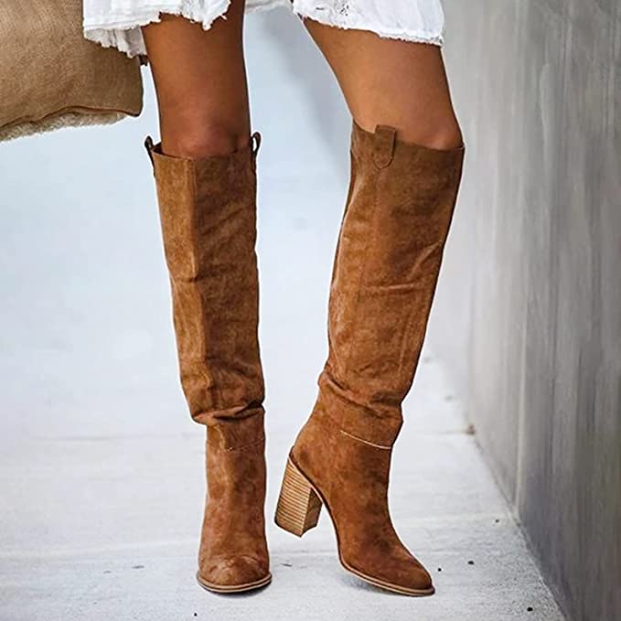 Comfortabele overknee laarzen voor vrouwen, met een modern design dat zowel elegant als casual is.