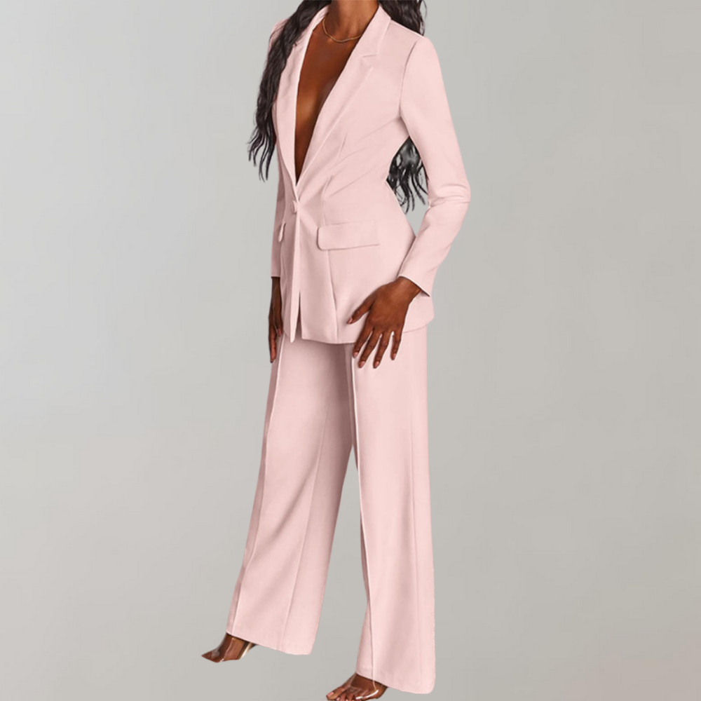 Dames pak Elena, elegante blazer en broek. Perfect voor modebewuste dames.