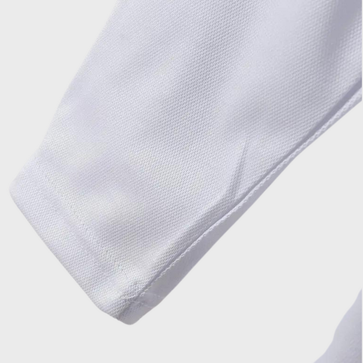 Heren polo met lange mouwen, Oliver, ideaal voor zowel lente als herfst.