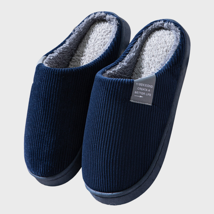 Luxe, zachte unisex pantoffels met warme voering. Comfortabele instapsloffen voor dames en heren, perfect voor relaxen thuis.
