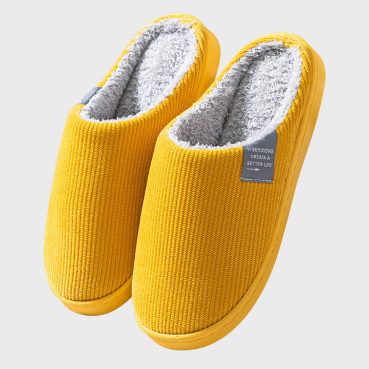 Relax thuis met deze comfortabele en warme unisex pantoffels. Zachte instapsloffen, perfecte voetwarmers voor de winter.