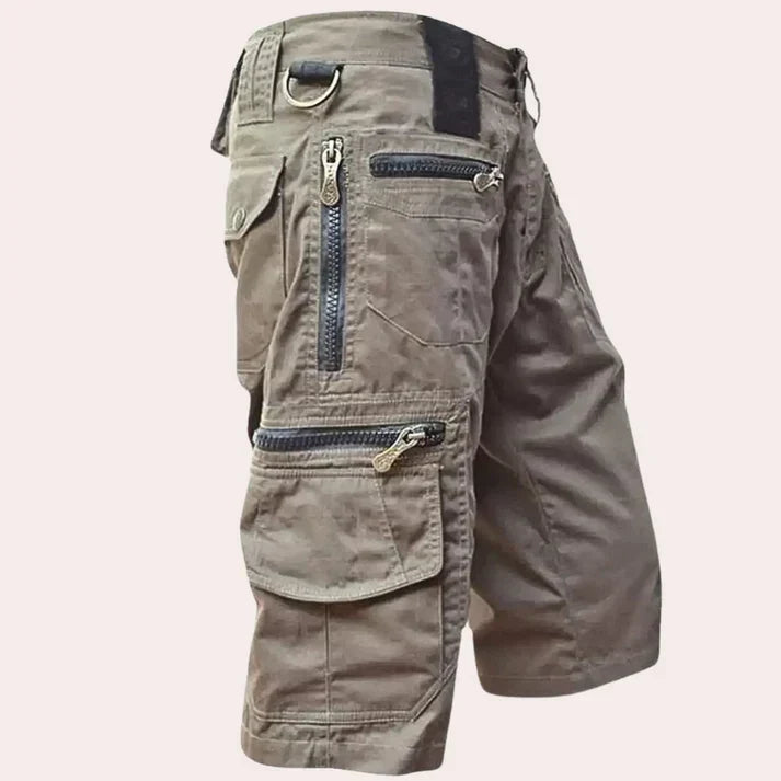 Casual Luca heren cargoshorts, perfect voor zomerse dagen, vrije tijd en ontspannen herenmode. Praktisch.