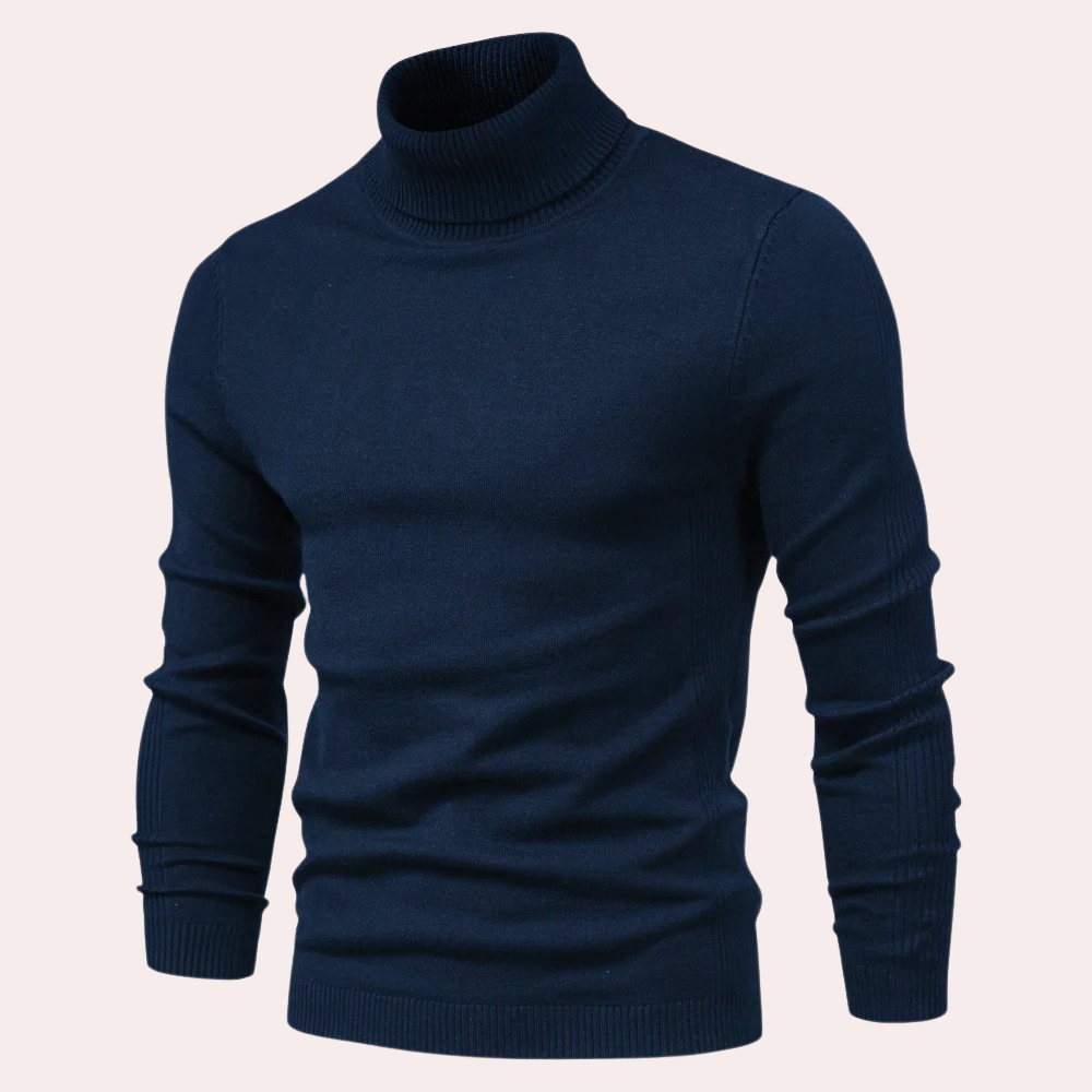 Stijlvolle & warme slim fit coltrui voor heren, comfortabel en ideaal voor winterkleding.