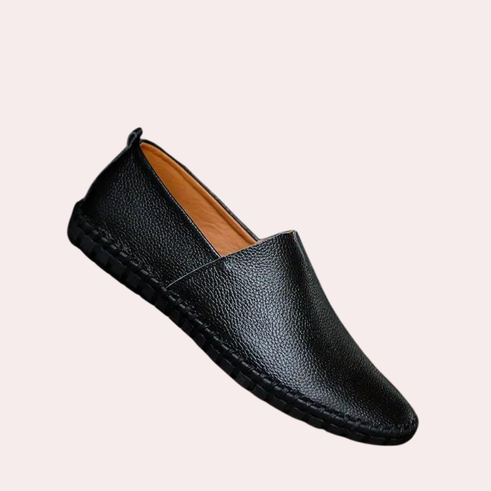 Heren Milan instappers: Comfortabele, stijlvolle PU-leren instappers voor mannen, perfect voor een casual zomerse look.