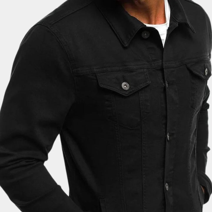Stijlvol herenoverhemd, perfect te combineren met diverse outfits voor een complete herenmode look.