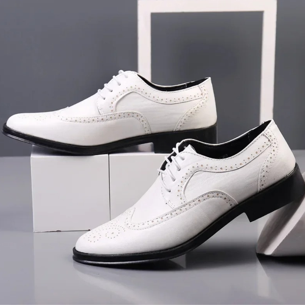 Formele Hoymans heren Oxford schoenen, nette veterschoenen met tijdloze elegantie voor de moderne professional.