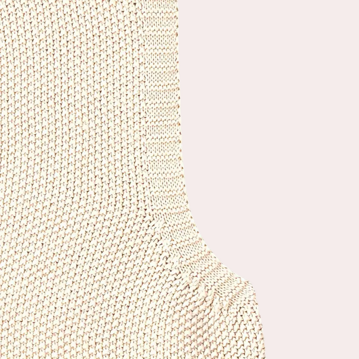 Chique dames gebreide trui, mouwloos, veelzijdig voor zowel kantoor als streetwear.