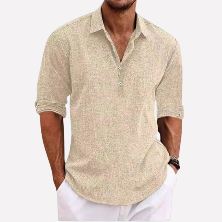 Veelzijdig heren poloshirt met korte mouwen voor zowel casual als smart casual zomeroutfits. Essentieel in herenmode.