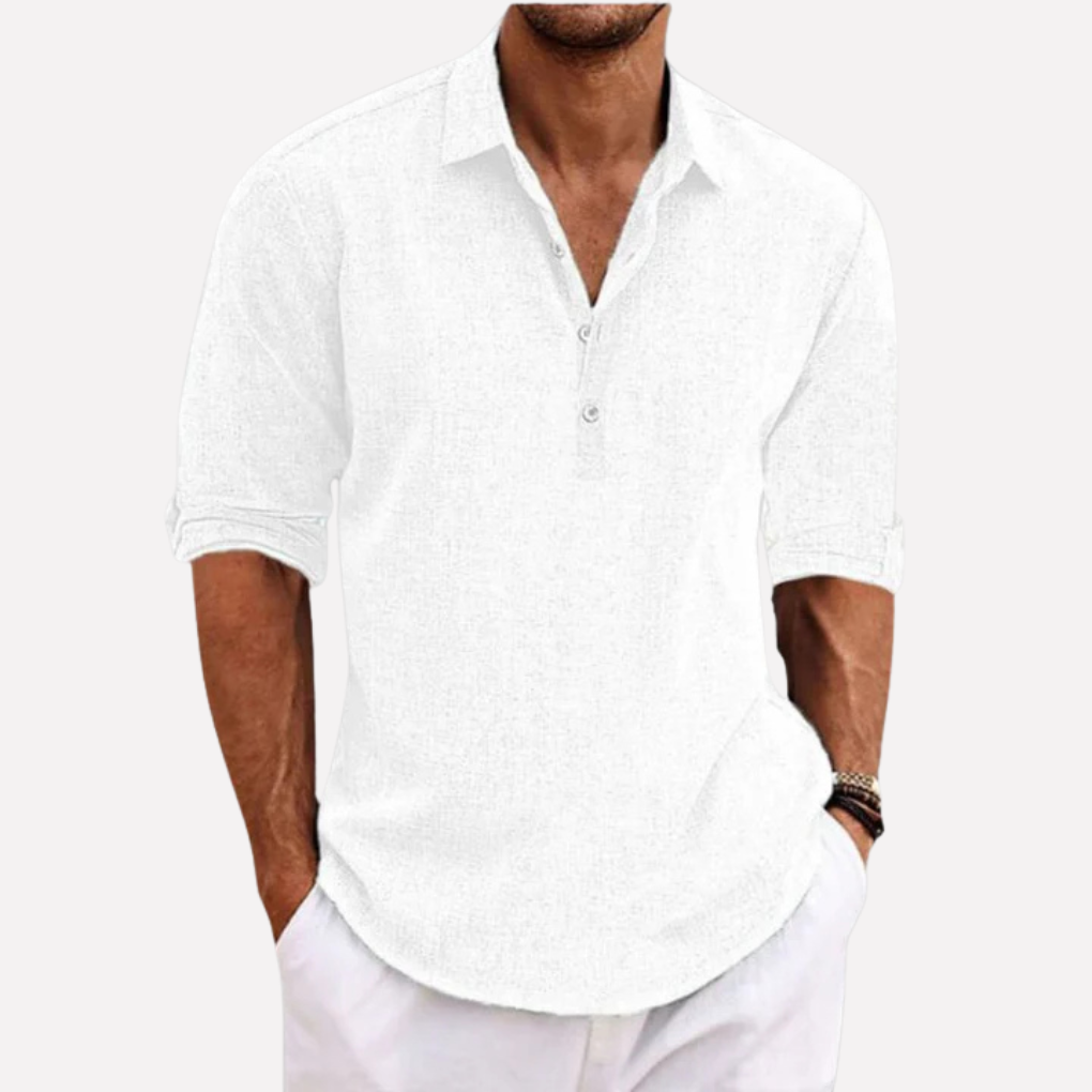 Elegant heren poloshirt met korte mouwen, perfect voor comfortabele en stijlvolle zomerdagen. Een must-have voor herenkleding.