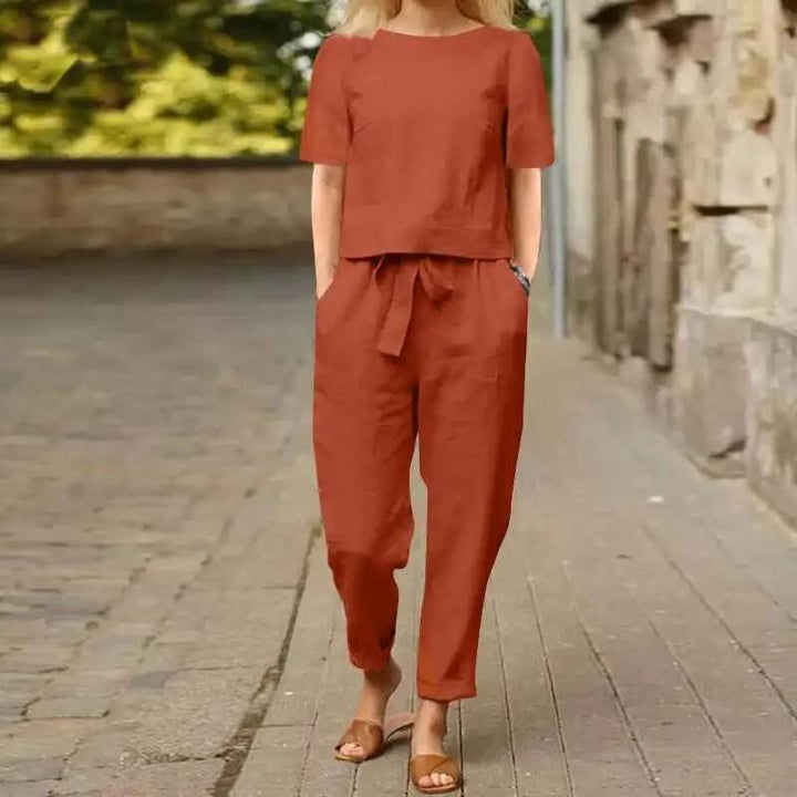 Trendy dames jumpsuit voor de zomer. Comfortabele, casual chic outfit, perfect voor elke gelegenheid.