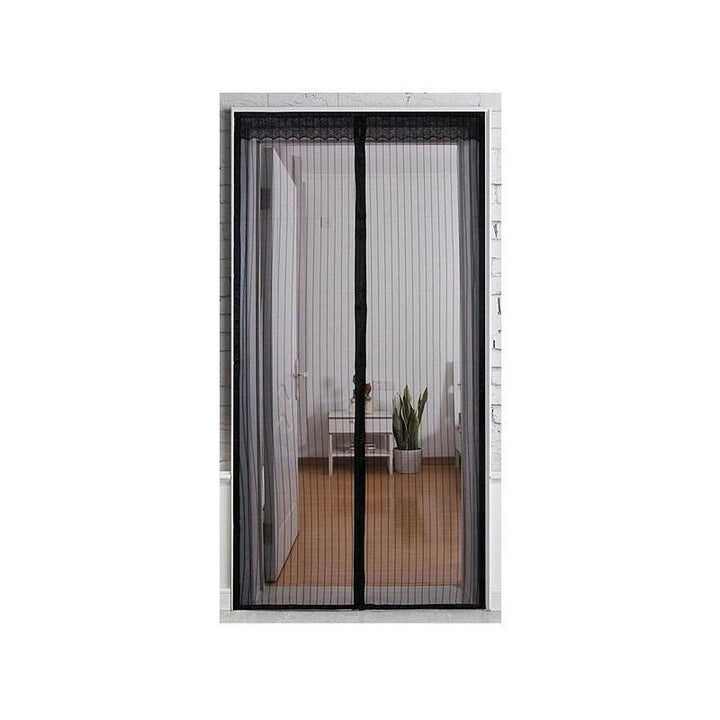 Frisse lucht in huis met deze magnetische hordeur. Houd insecten buiten de deur.