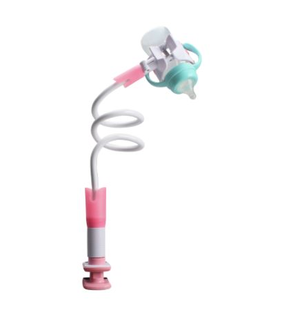 Praktische handsfree fleshouder voor ouders; voeden van je baby wordt gemakkelijker in autostoel en kinderwagen.