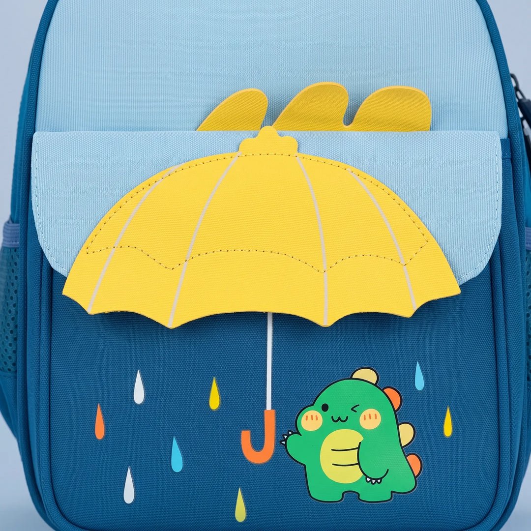 Lichtgewicht nylon kinder schoolrugzak met duurzame cartoonprint, perfect voor dagelijks gebruik.