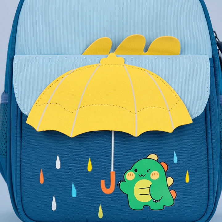 Lichtgewicht nylon kinder schoolrugzak met duurzame cartoonprint, perfect voor dagelijks gebruik.