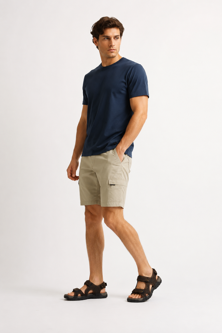 Comfortabele herensandalen met verstelbare bandjes en gripzool, perfecte zomerschoenen voor lange wandelingen.