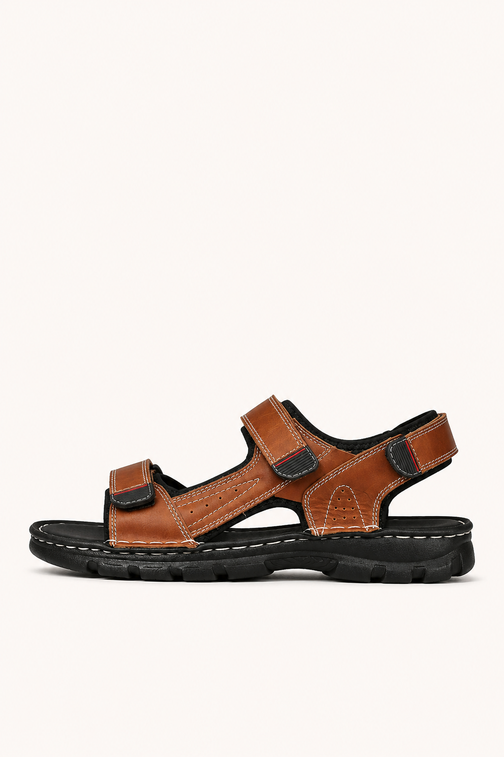 Verstelbare heren sandalen met dikke zool, ideaal voor strand, wandelen en vrije tijd.