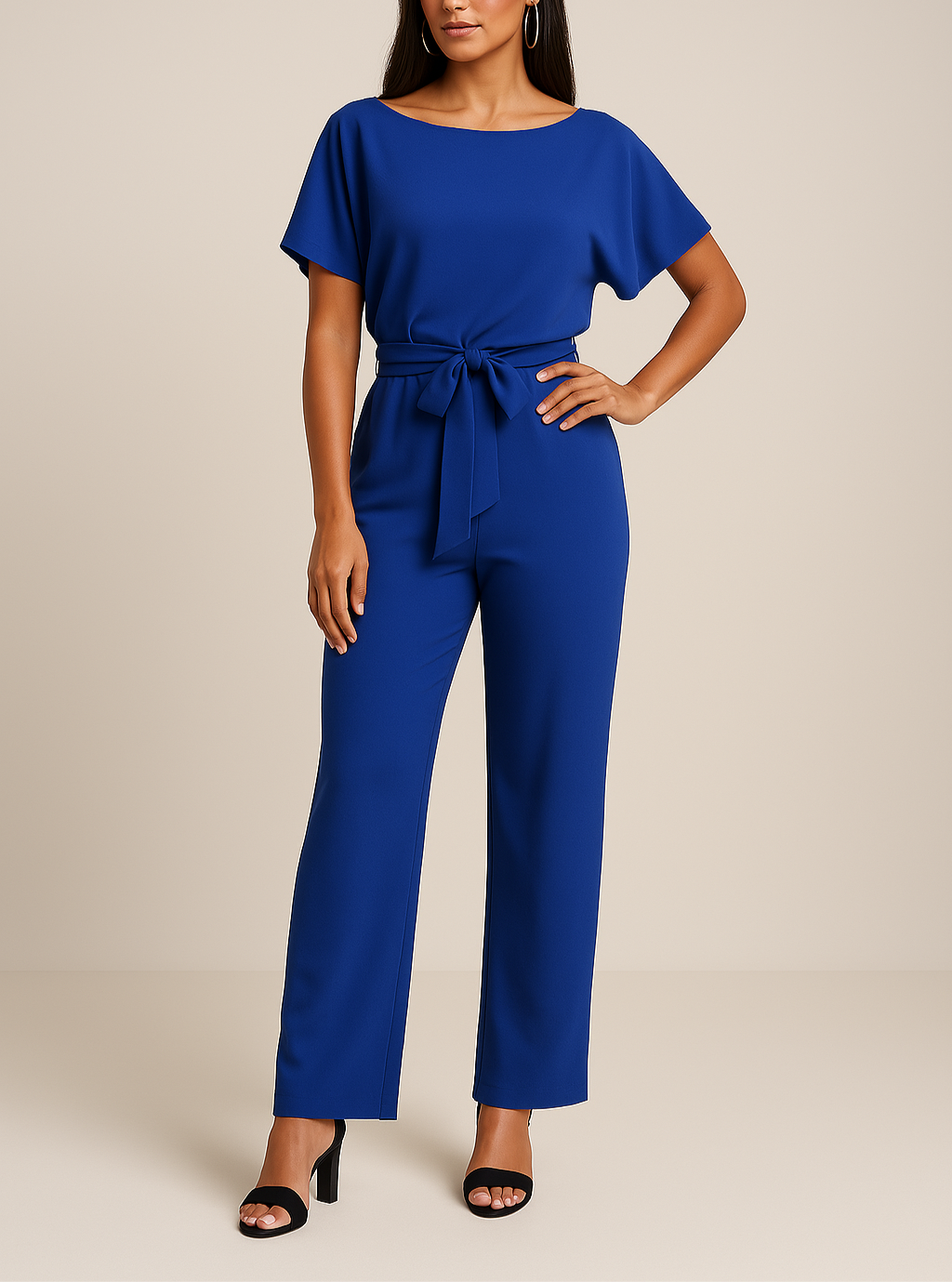 Veelzijdige dames jumpsuit, moeiteloos te stylen voor zowel dag als avondlook.