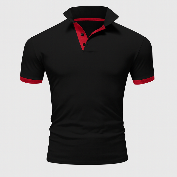 Klassiek heren poloshirt VHM voor ultiem draagcomfort. Een essentieel stijlvol item voor heren.