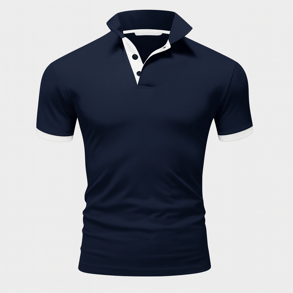 Comfortabel heren poloshirt VHM; tijdloze herenmode voor zowel casual als smart casual outfits.