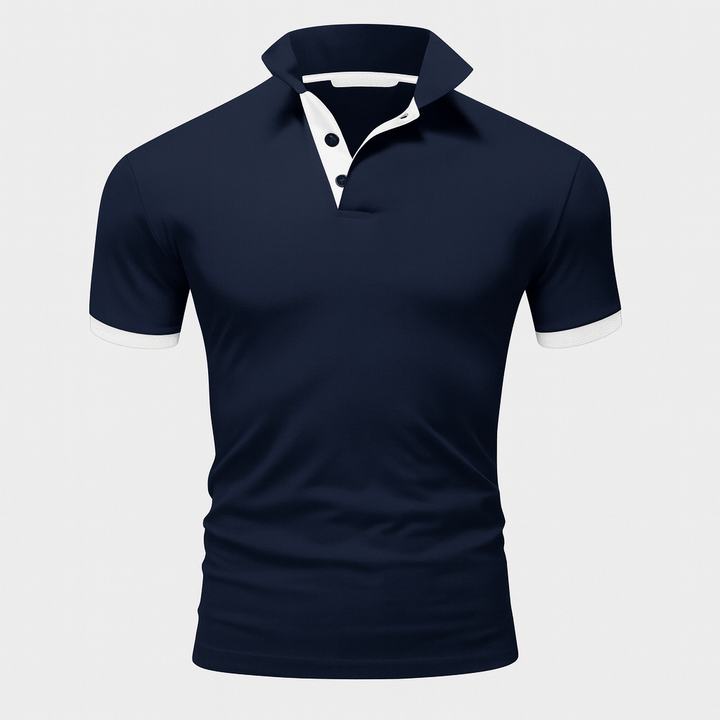Comfortabel heren poloshirt VHM; tijdloze herenmode voor zowel casual als smart casual outfits.