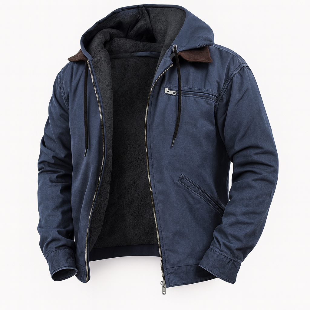 Nette herenjas met een zakelijke uitstraling, perfecte pasvorm voor stijlvolle kleding.