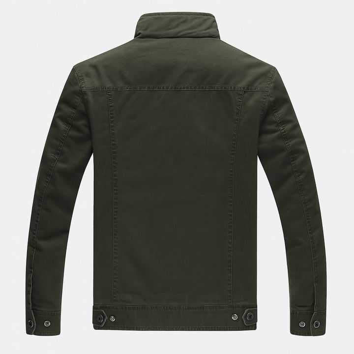 Comfortabel heren bomberjack, perfect als functionele outdoorjas voor casual gebruik in lente en herfst. Modieus.